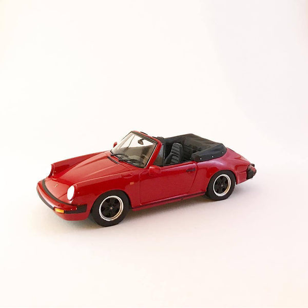 PORSCHE 911 SC CABRIOLET 3.0 1983 Blanc HIGH SPEED 1:43 Sans Boite Modele Modifie PORSCHE 911 SC CABRIOLET 3.0 1983 Blanc HIGH SPEED 1:43 Sans Boite Modele Modifie