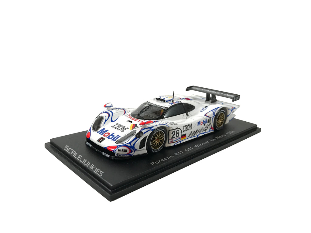 SPARK PORSCHE 911 GT1 WINNER LE MANS 1998 McNish/Aiello/Ortelli #26 1/18 New! $189.00 SPARK PORSCHE 911 GT1 WINNER LE MANS 1998 McNish/Aiello/Ortelli #26 1/18 New! $189.00