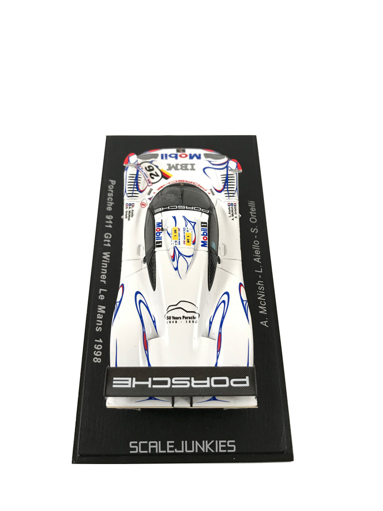 1:43 Porsche 911 GT1 #26, '98 Le Mans Winner 43LM98 – Scale