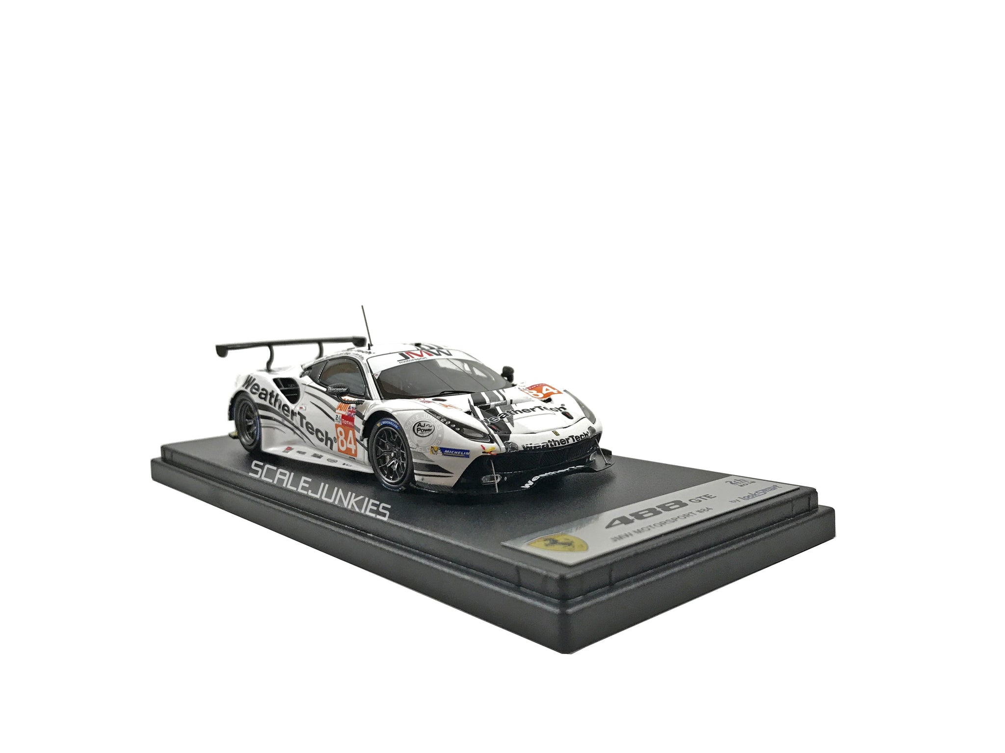 Looksmart Spark 1/43 Ferrari 488 Gte Evo 63 Weathertech Racing 24H Le