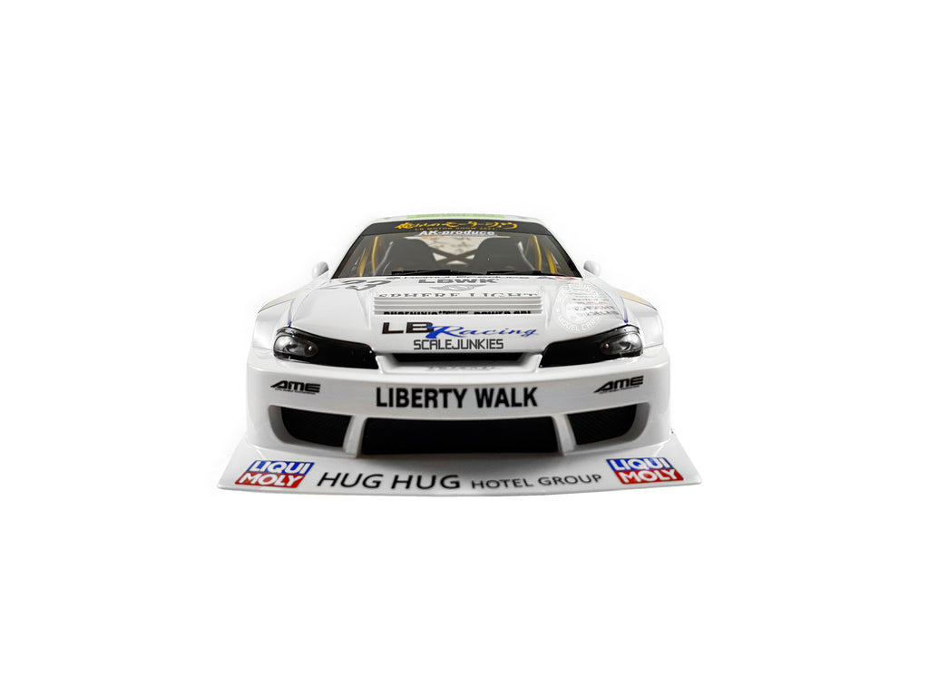 Spark Model 1:18 LBWK Nissan S15 Super Silhouette Presentation Model ...