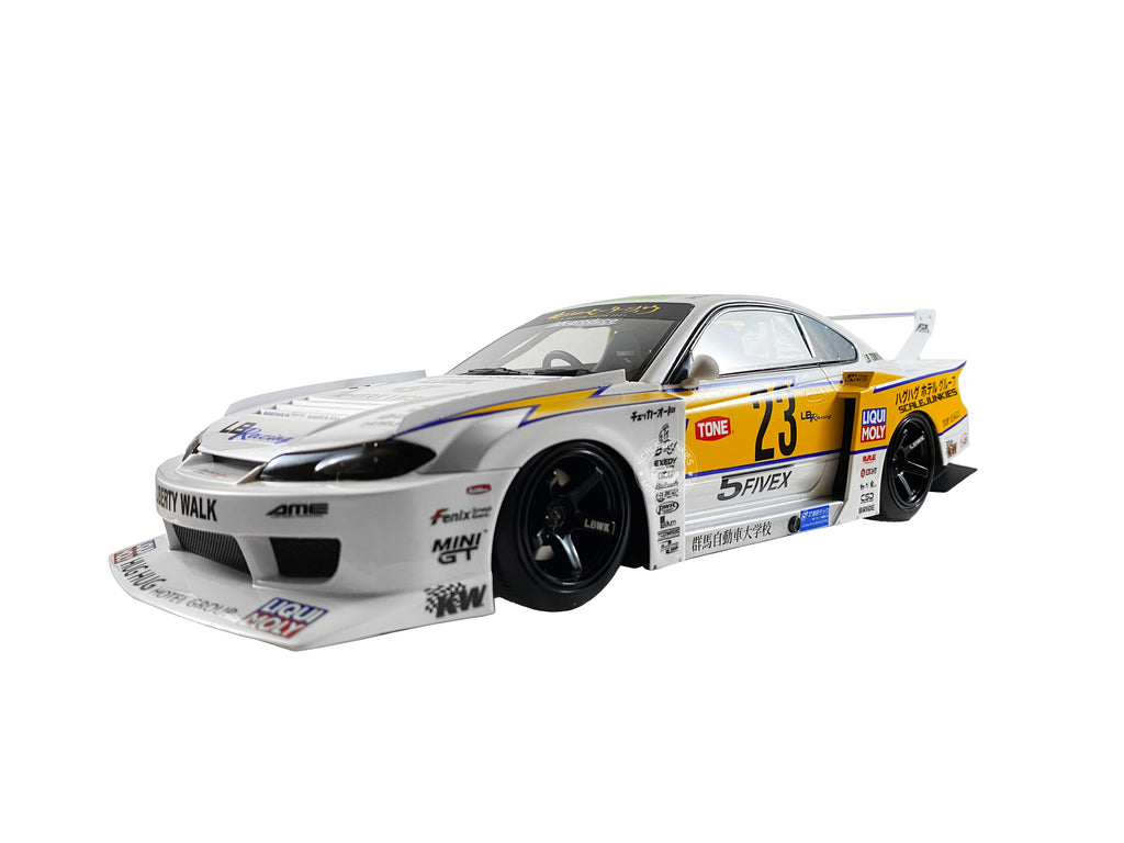 Spark Model 1:18 LBWK Nissan S15 Super Silhouette Presentation