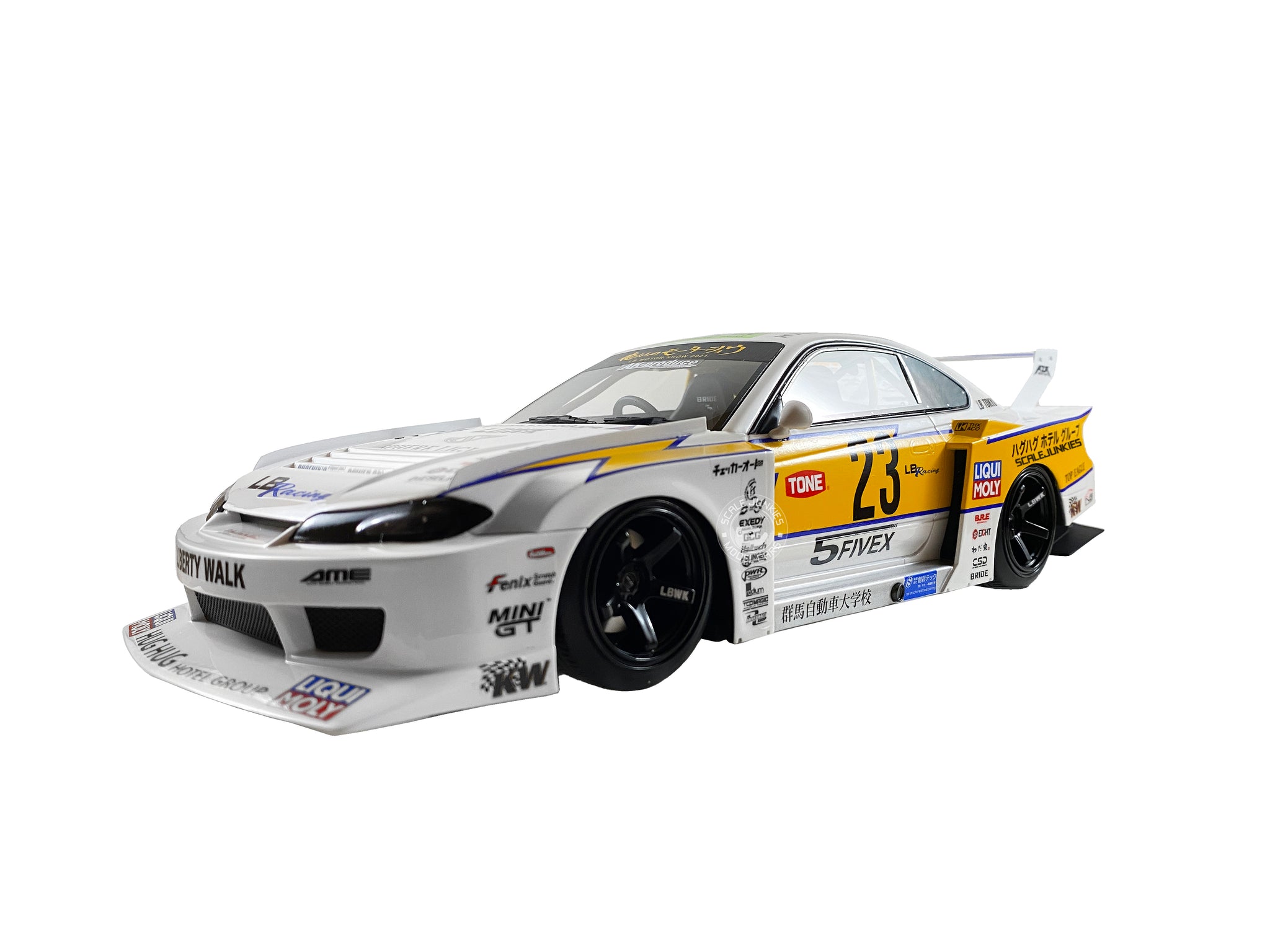 Spark Model 1:18 LBWK Nissan S15 Super Silhouette Presentation