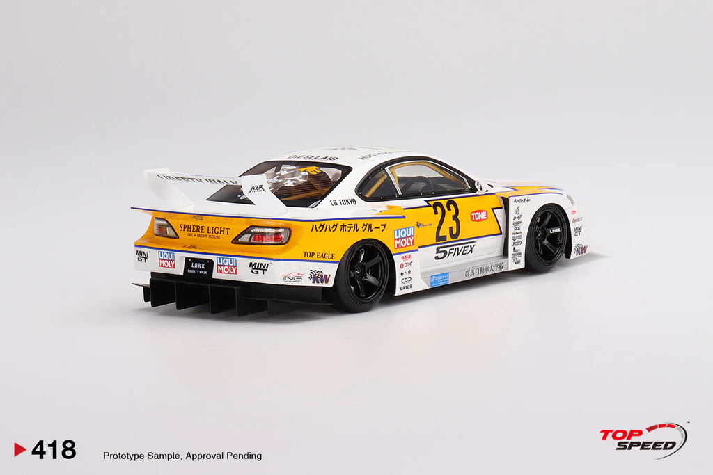 Spark Model 1:18 LBWK Nissan S15 Super Silhouette