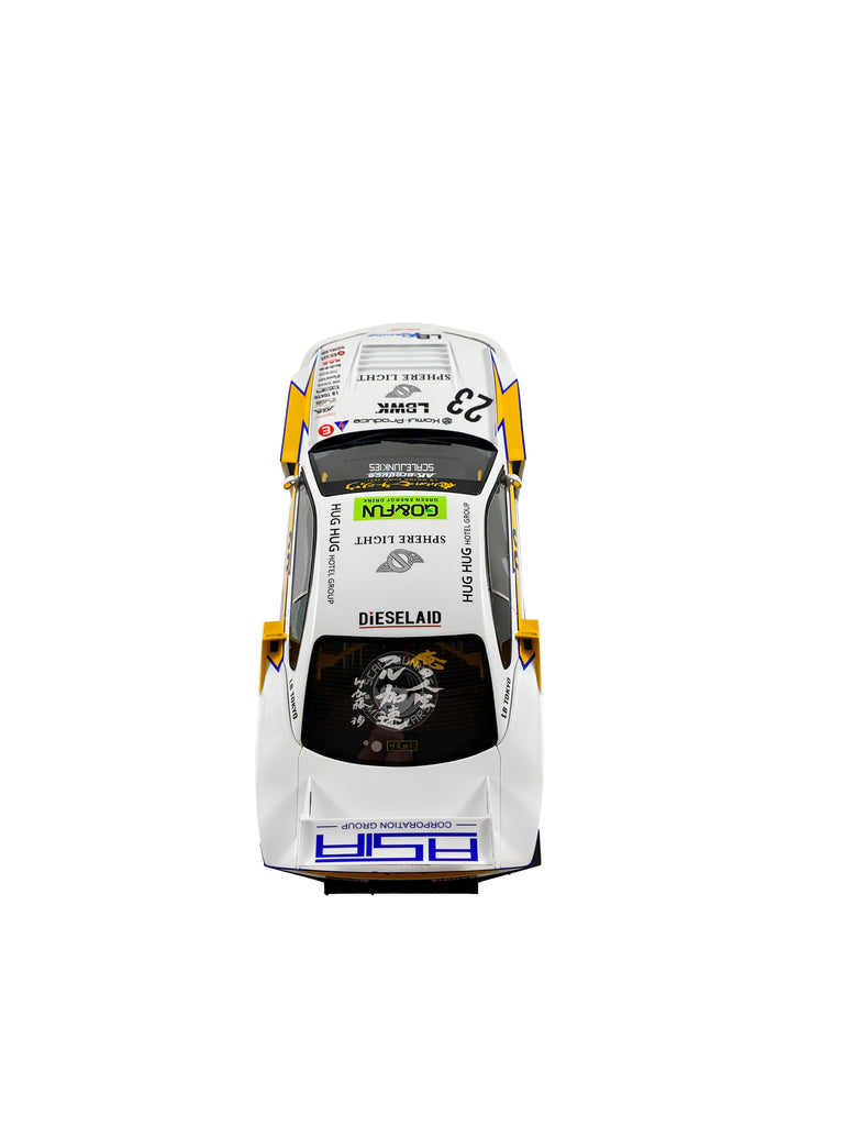 Spark Model 1:18 LBWK Nissan S15 Super Silhouette Presentation Model ...