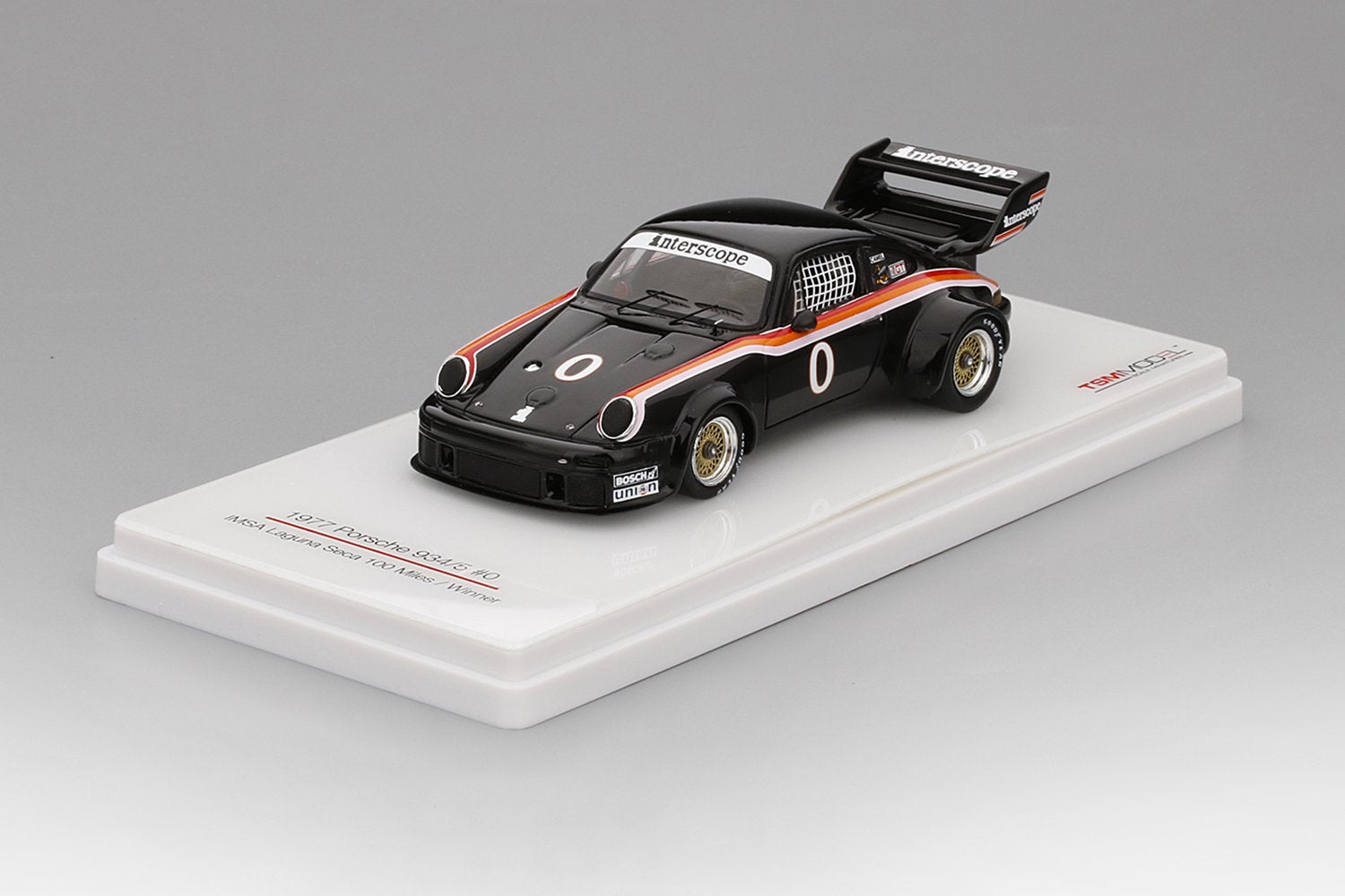 tsm-model-porsche-934-5-winner-1977-imsa-laguna-seca-1-43-scale-model-car-tsm430226