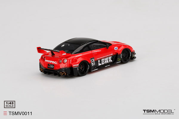 tsm model lbwk nissan 35gtrr v1 silhouette  rear quarter